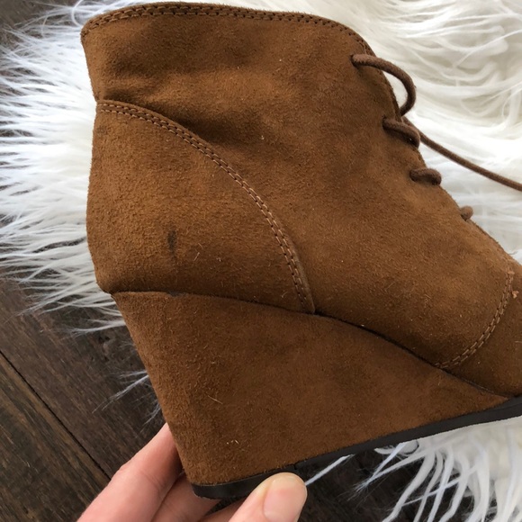 * Sold* American Rag Baylie Wedge Booties - Picture 4 of 4